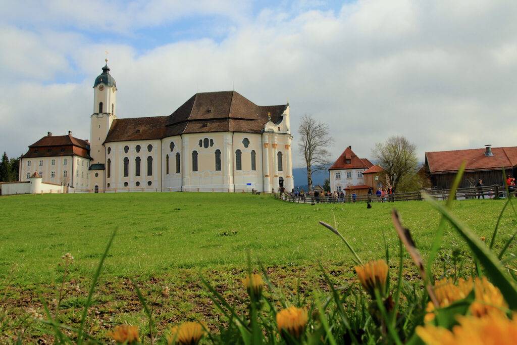 Die Wieskirche.