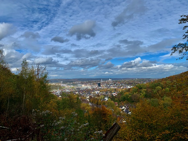 Blick über das herbstliche Hagen.