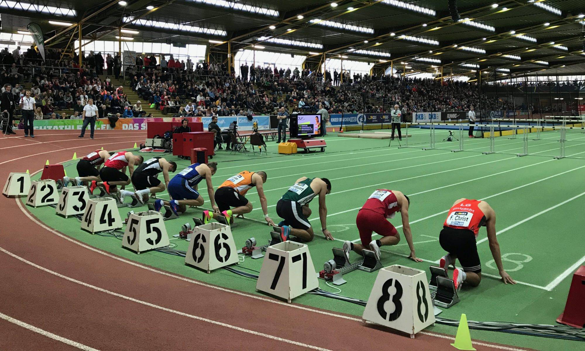 Deutsche Leichtathletik-Hallenmeisterschaften in Dortmund.